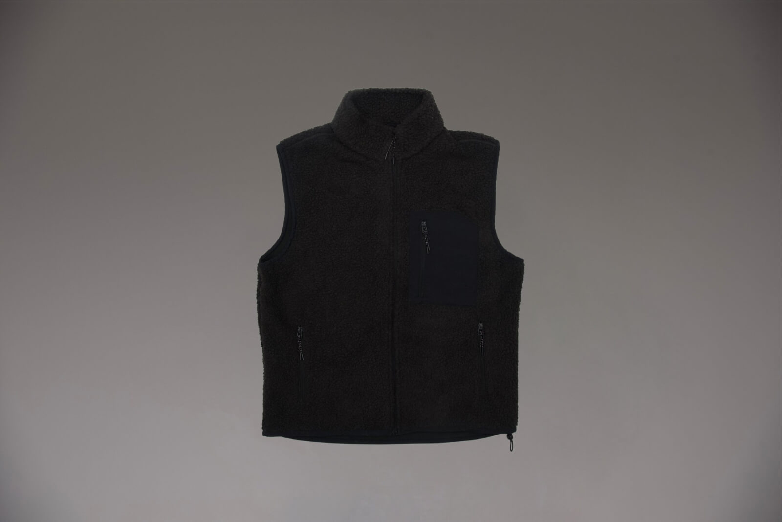 CHUP FLEECE VEST GREY