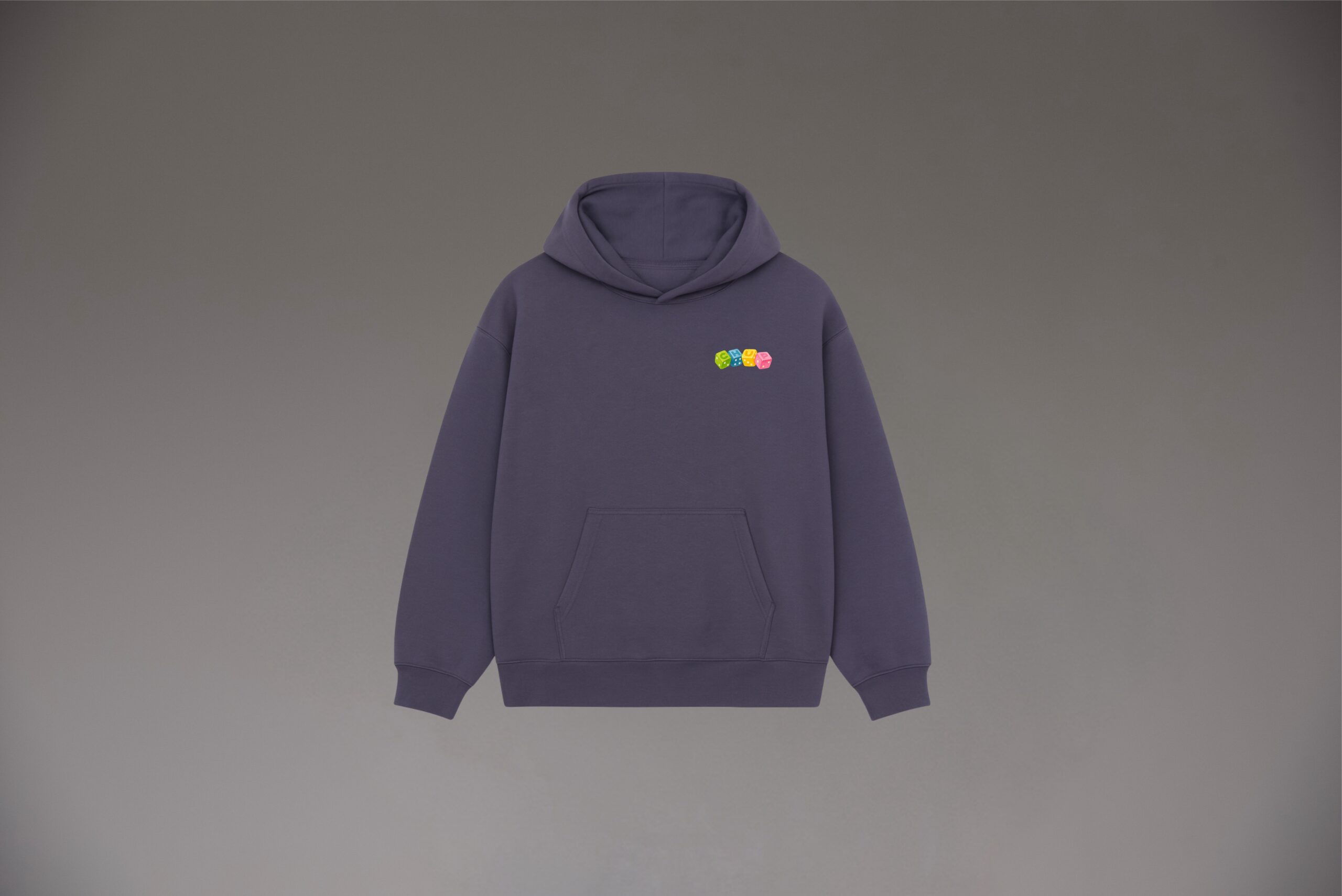 IMG_2334 DICE HOODIE BERRY - Image 2