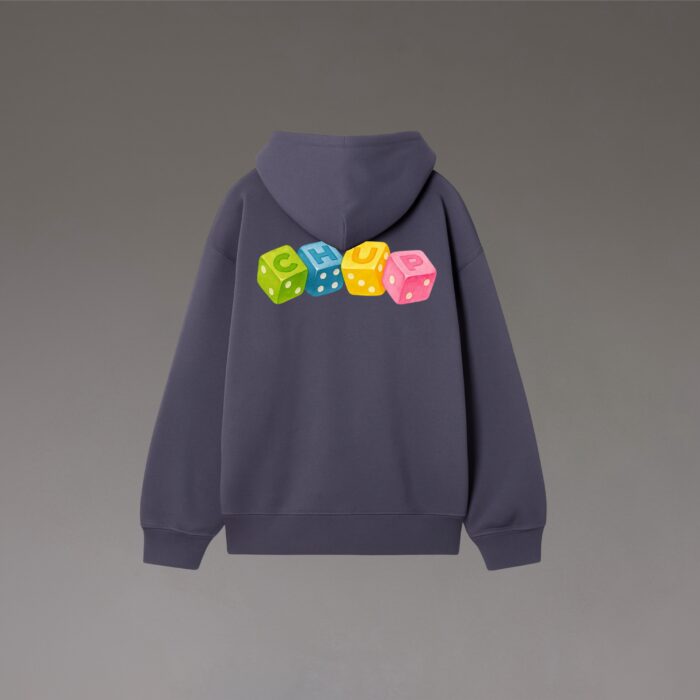 DICE HOODIE BERRY